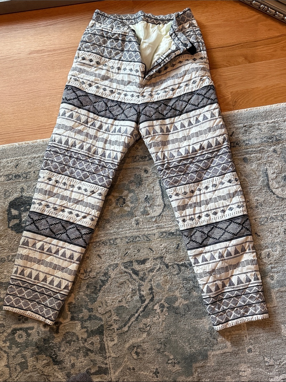 Snow Peak Printed Insulated Pants Size 1